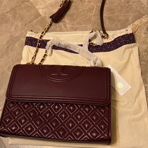 Brand new Tory Burch Fleming shoulder bag